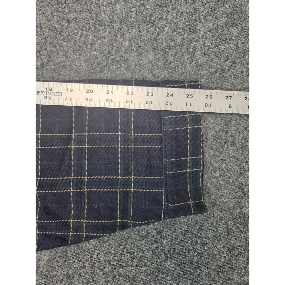 Polo Ralph Lauren Robe Mens XL Blue Green Plaid Flannel
